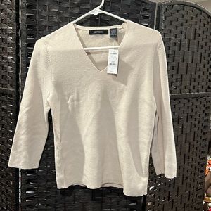 Express beige sweater
